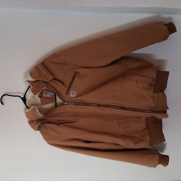 Carhartt Jackets & Blazers - Carhartt Large Fleece-Lined jacket - light brown